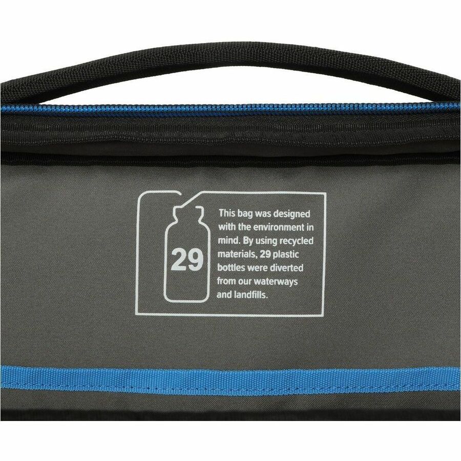 Targus Coastline EcoSmart TBT940GL Carrying Case (Briefcase) for 15" to 16" Notebook - Black TBT940GL