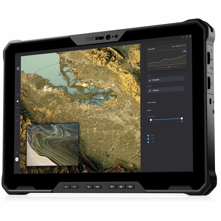 Dell Latitude 7230 Rugged Tablet - 12" Full HD - vPro Technology - 16 GB - 256 GB SSD - Windows 11 Pro - Black CR0MD