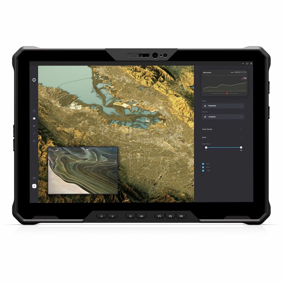 Dell Latitude 7230 Rugged Tablet - 12" Full HD - vPro Technology - 16 GB - 256 GB SSD - Windows 11 Pro - Black CR0MD
