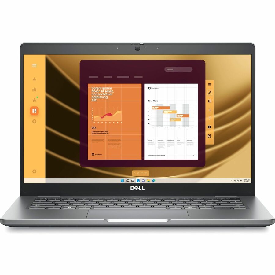 Dell Latitude 5000 5350 13.3" Touchscreen Notebook - Full HD - Intel Core Ultra 7 165U - vPro Technology - 16 GB - 256 GB SSD - Gray 5XCJ8
