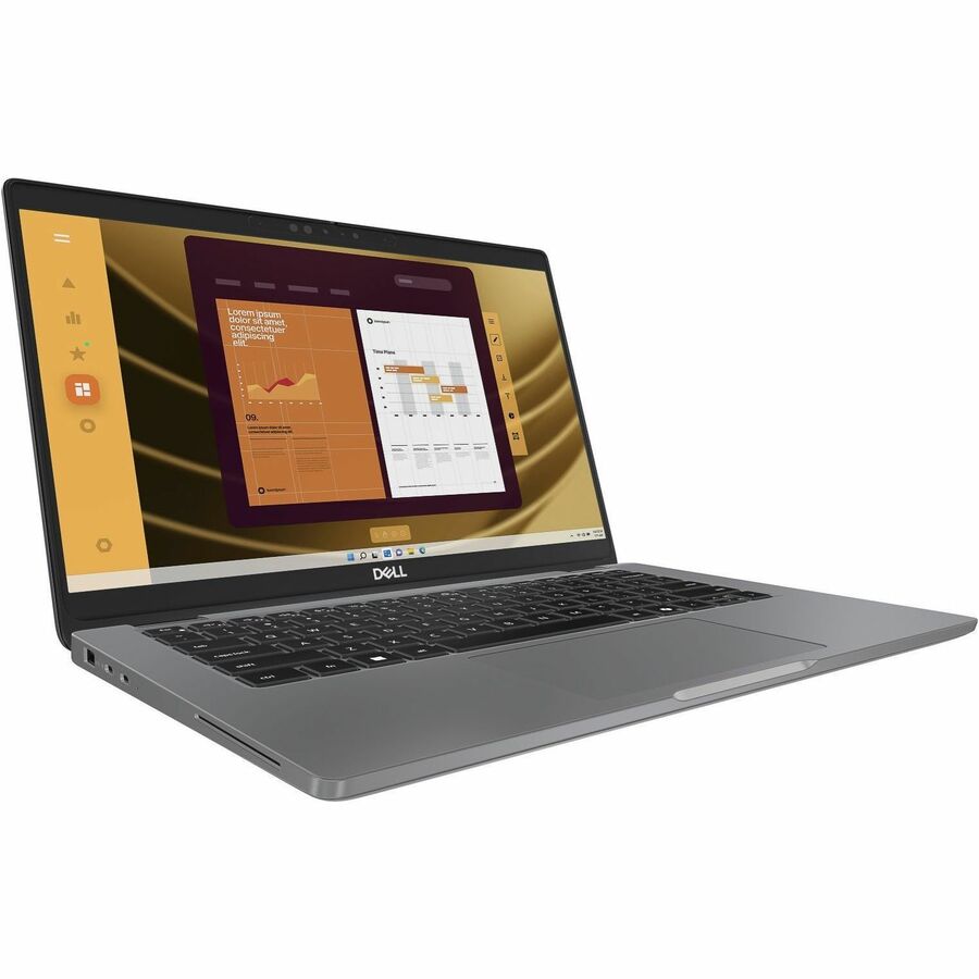 Dell Latitude 5000 5350 13.3" Touchscreen Notebook - Full HD - Intel Core Ultra 7 165U - vPro Technology - 16 GB - 256 GB SSD - Gray 5XCJ8