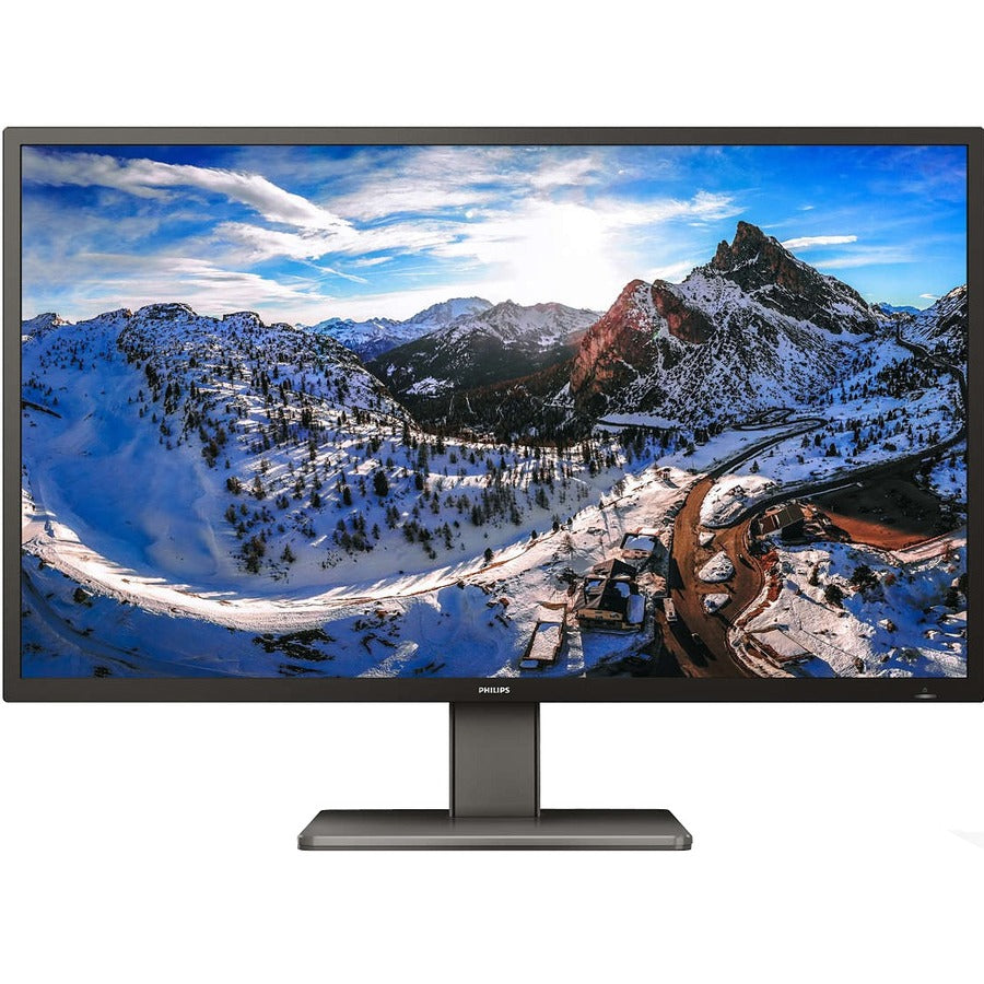 Philips Brilliance 439P1 43" Class 4K UHD LCD Monitor - 16:9 - Textured Black 439P1