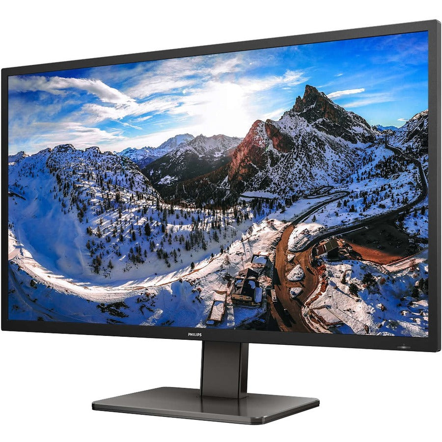 Philips Brilliance 439P1 43" Class 4K UHD LCD Monitor - 16:9 - Textured Black 439P1