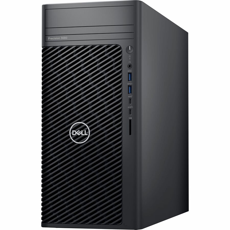 Dell Precision 3000 3680 Workstation - Intel Core i9 14th Gen i9-14900 - vPro Technology - 32 GB - 512 GB SSD - Tower - Black PVK5H