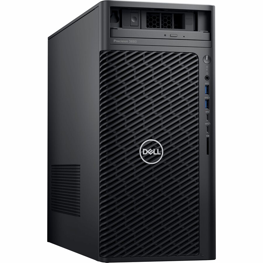 Dell Precision 3000 3680 Workstation - Intel Core i9 14th Gen i9-14900 - vPro Technology - 32 GB - 512 GB SSD - Tower - Black PVK5H