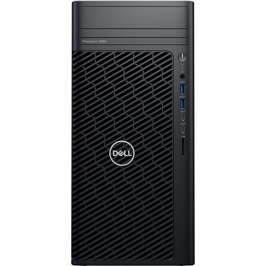 Dell Precision 3000 3680 Workstation - Intel Core i9 14th Gen i9-14900 - vPro Technology - 32 GB - 512 GB SSD - Tower - Black PVK5H
