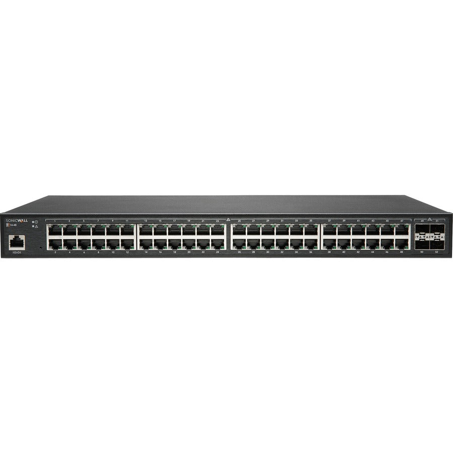 SonicWall SWS14-48 Switch with 1Year Support 02-SSC-8380