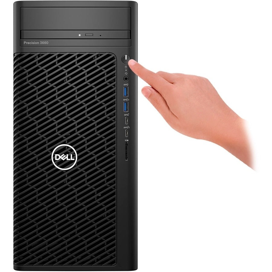 Dell Precision 3000 3660 Workstation - Intel Core i7 13th Gen i7-13700 - vPro Technology - 16 GB - 512 GB SSD - Tower 339KF