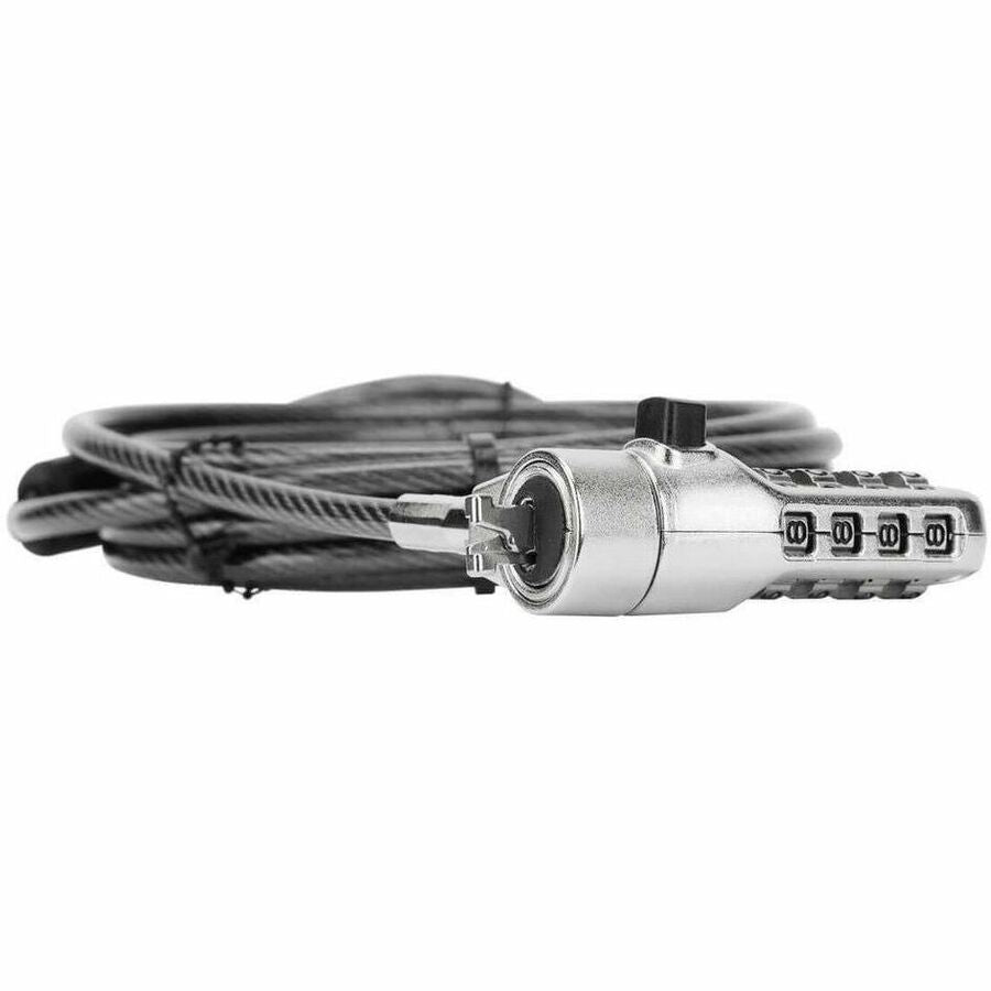 Targus DEFCON Compact Serialized Combo Cable Lock ASP71GLX-S