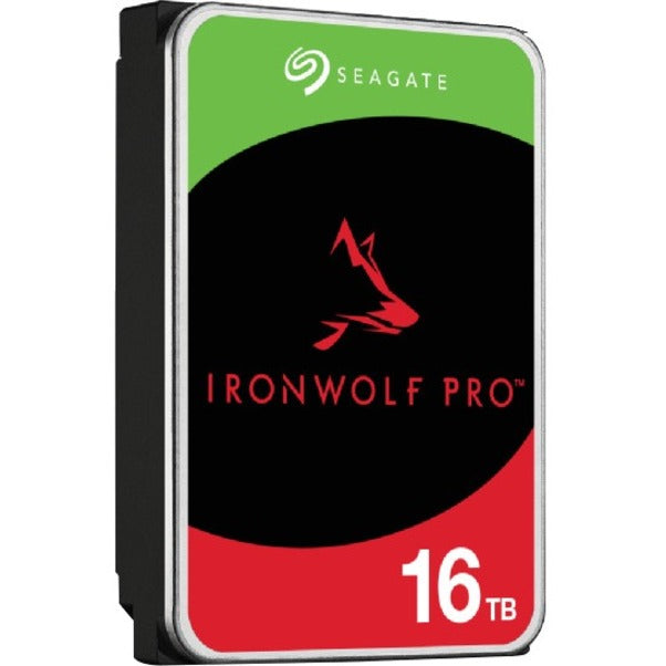 Seagate IronWolf Pro ST16000NT001 16 TB Hard Drive - 3.5" Internal - SATA (SATA/600) - Conventional Magnetic Recording (CMR) Method ST16000NT001