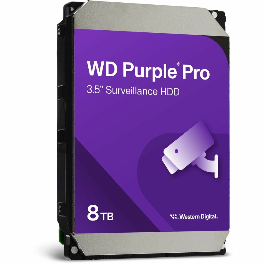 WD Purple Pro WD8002PURP 8 TB Hard Drive - 3.5" Internal - SATA (SATA/600) WD8002PURP