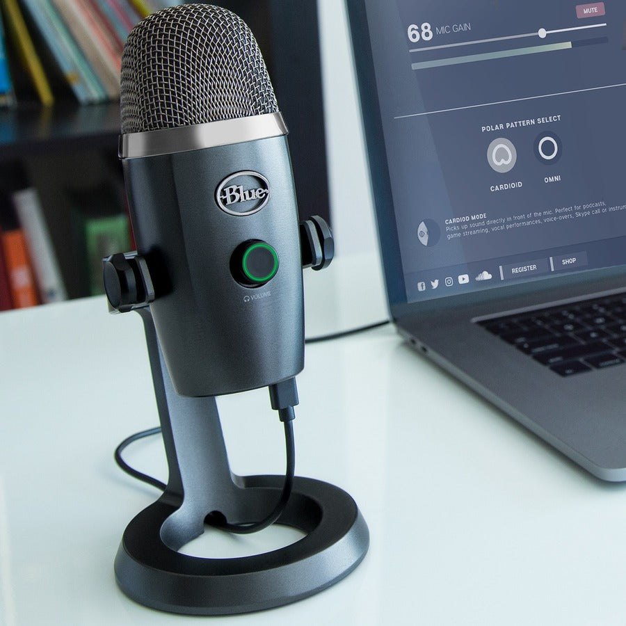Blue Yeti Nano Wired Condenser Microphone 988-000088