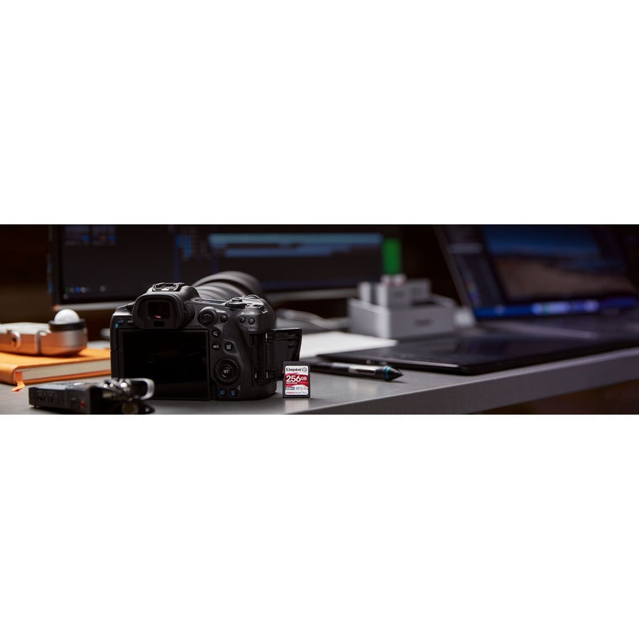 Kingston Canvas React Plus SDR2 256 GB Class 10/UHS-II (U3) V90 SDXC SDR2/256GB