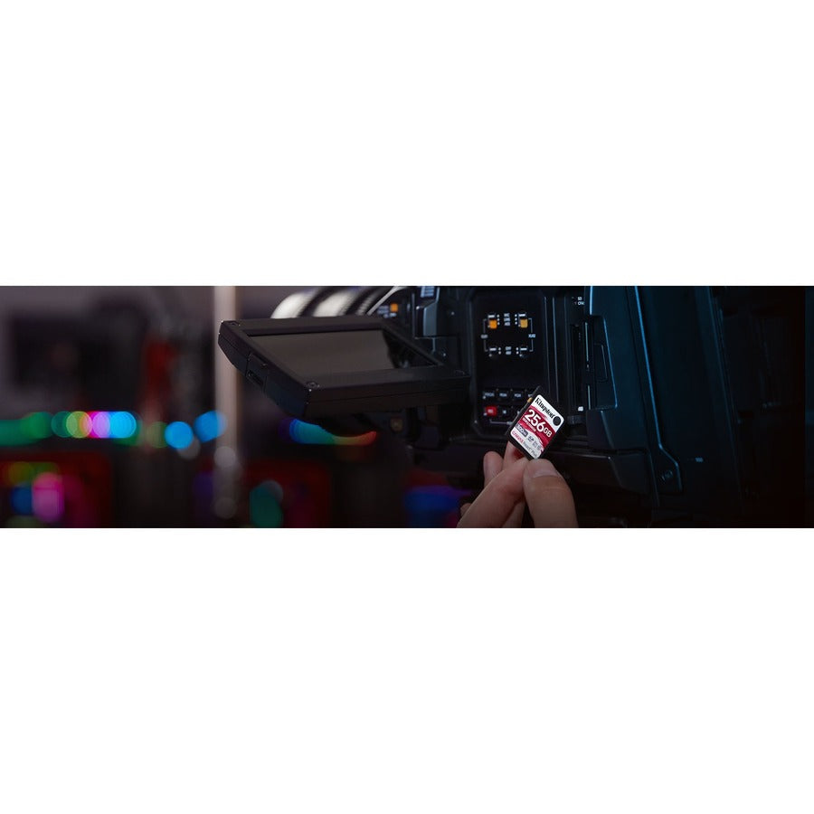 Kingston Canvas React Plus SDR2 256 GB Class 10/UHS-II (U3) V90 SDXC SDR2/256GB