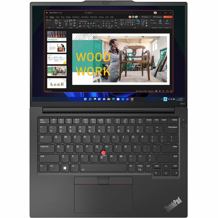 Lenovo ThinkPad E14 Gen 5 21JK0052US 14" Touchscreen Notebook - WUXGA - Intel Core i5 13th Gen i5-1335U - 16 GB - 512 GB SSD - English Keyboard - Graphite Black 21JK0052US