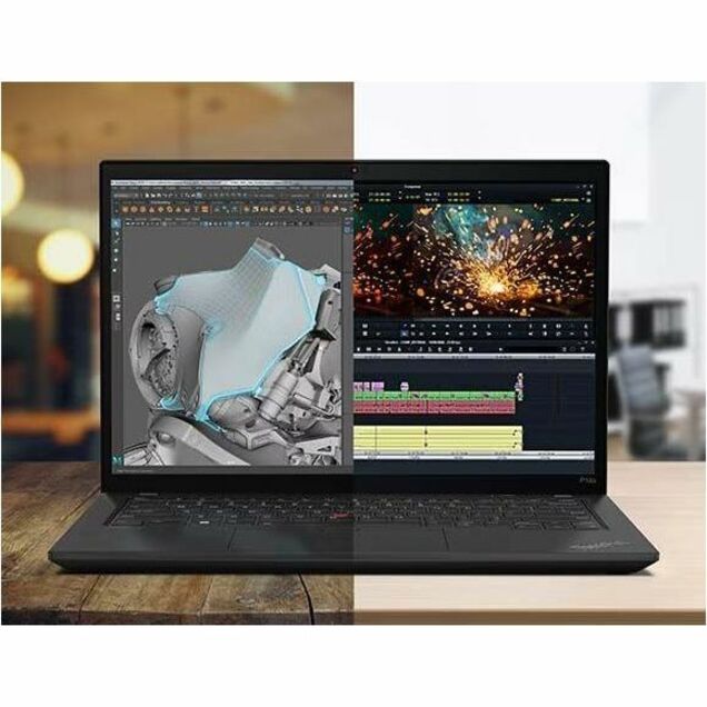 Lenovo ThinkPad P14s Gen 4 21K5000YUS 14" Touchscreen Mobile Workstation - WUXGA - AMD Ryzen 7 PRO 7840U - 32 GB - 512 GB SSD - English Keyboard - Villi Black 21K5000YUS