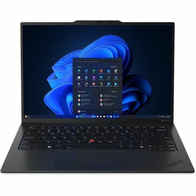 Lenovo ThinkPad X1 Carbon Gen 12 21KC00A0US 14" Notebook - WUXGA - Intel Core Ultra 5 125U - Intel Evo Platform - 16 GB - 512 GB SSD - English Keyboard - Black Paint 21KC00A0US