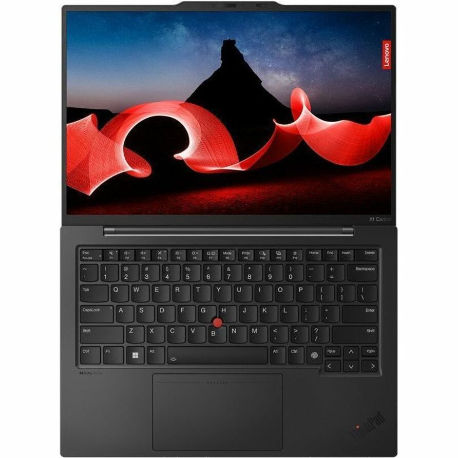 Lenovo ThinkPad X1 Carbon Gen 12 21KC00A0US 14" Notebook - WUXGA - Intel Core Ultra 5 125U - Intel Evo Platform - 16 GB - 512 GB SSD - English Keyboard - Black Paint 21KC00A0US