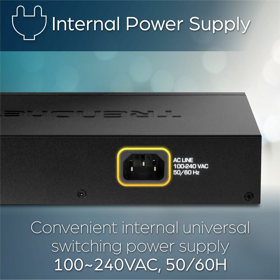 TRENDnet 16-Port Gigabit Desktop Switch TEG-S17D