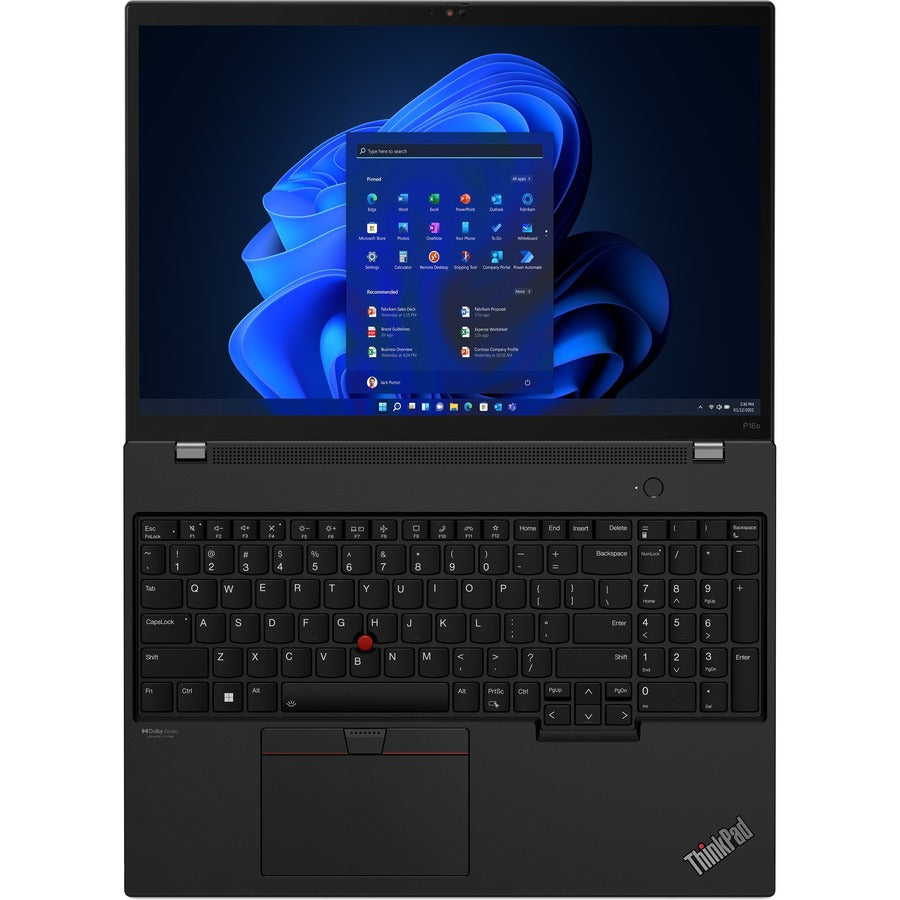 Lenovo ThinkPad 21HK0007US 16" Mobile Workstation - WUXGA - Intel Core i7 13th Gen i7-1360P - 16 GB - 512 GB SSD - English Keyboard - Villi Black 21HK0007US