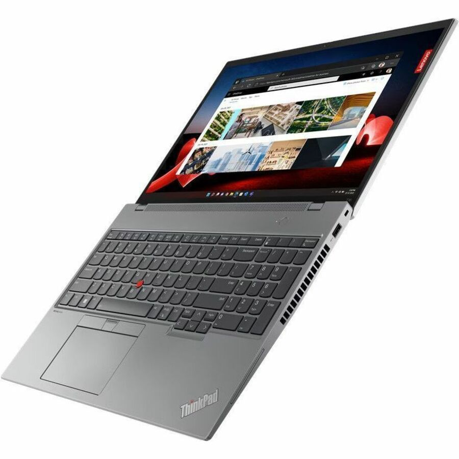 Lenovo ThinkPad T16 Gen 2 21HH001MUS 16" Touchscreen Notebook - WUXGA - Intel Core i7 13th Gen i7-1355U - 16 GB - 512 GB SSD - English Keyboard - Storm Gray 21HH001MUS