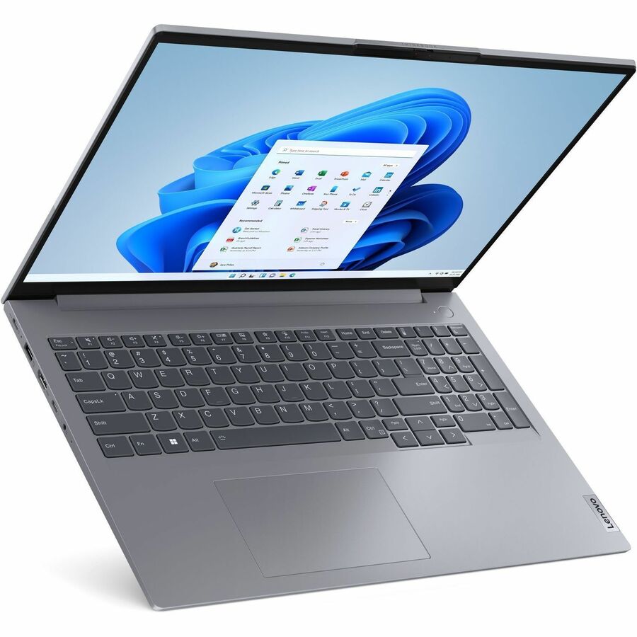 Lenovo ThinkBook 16 G7 IML 21MS0065US 16" Notebook - WUXGA - Intel Core Ultra 5 125U - 16 GB - 256 GB SSD - English (US) Keyboard - Arctic Gray 21MS0065US