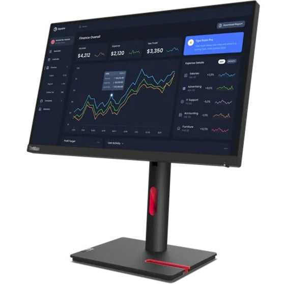 Lenovo ThinkVision T23i-30 23" Class Full HD LCD Monitor - 16:9 - Raven Black 63B2MAR6US