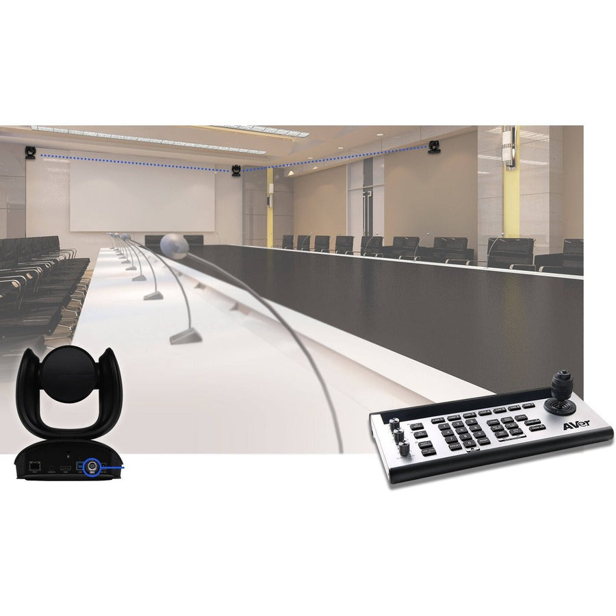 AVer CAM570 Video Conferencing Camera - 60 fps - USB 3.1 (Gen 1) Type B COMCAM570