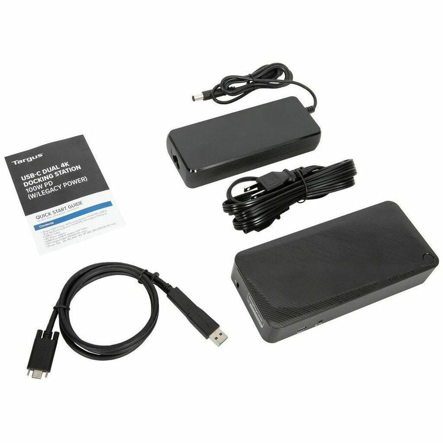 Targus USB-C Universal DV4K Docking Station with 100W Power Delivery DOCK182USZ