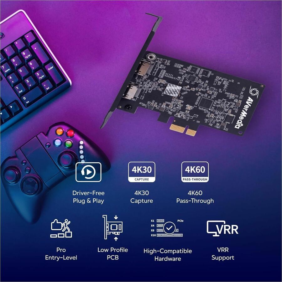 AVerMedia Live Streamer ULTRA HD GC571 Video Capturing Device GC571