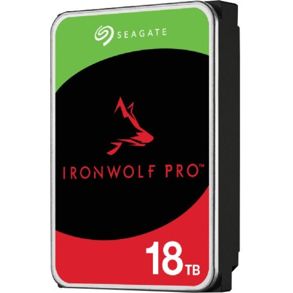 Seagate IronWolf Pro ST18000NT001 18 TB Hard Drive - 3.5" Internal - SATA (SATA/600) - Conventional Magnetic Recording (CMR) Method ST18000NT001