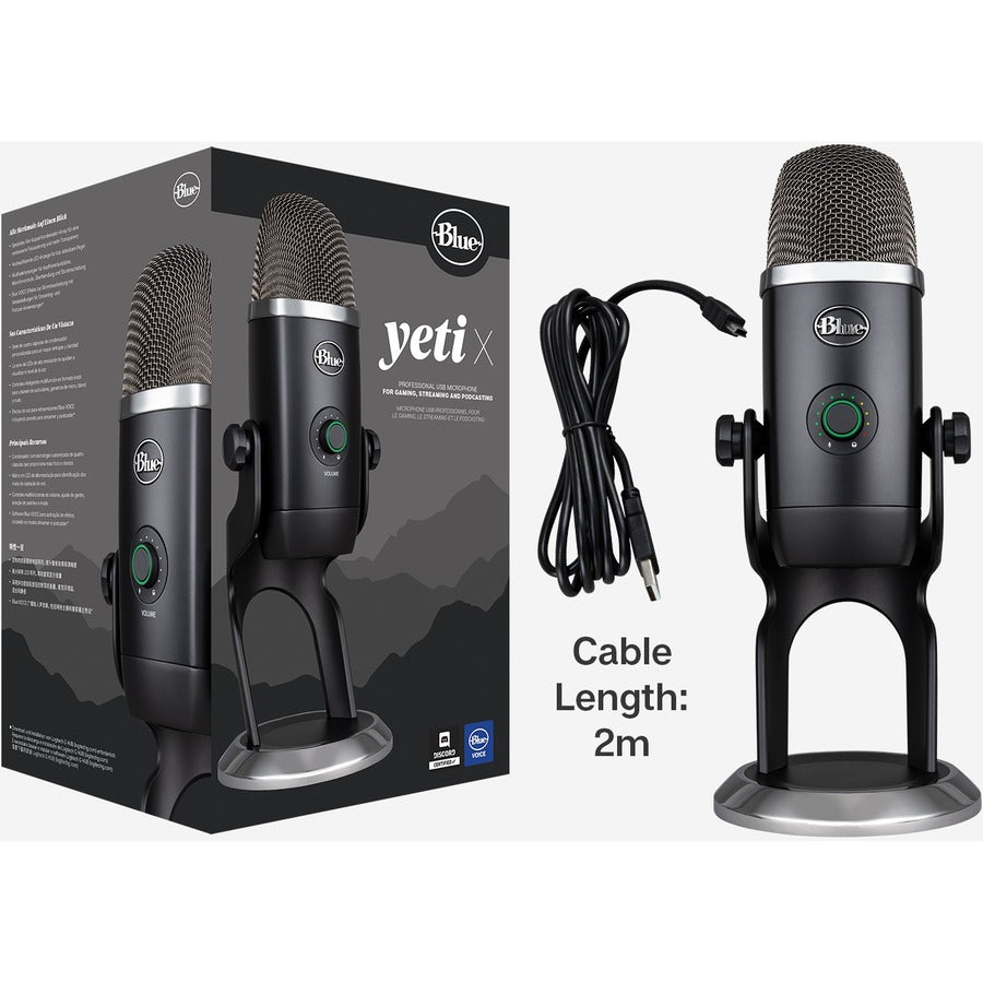 Blue Yeti X Wired Condenser Microphone 988-000105