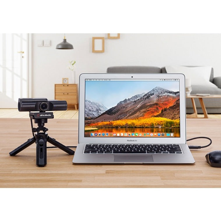 AVerMedia Live Streamer PW513 Webcam - 8 Megapixel - 60 fps - USB 3.0 - TAA Compliant PW513