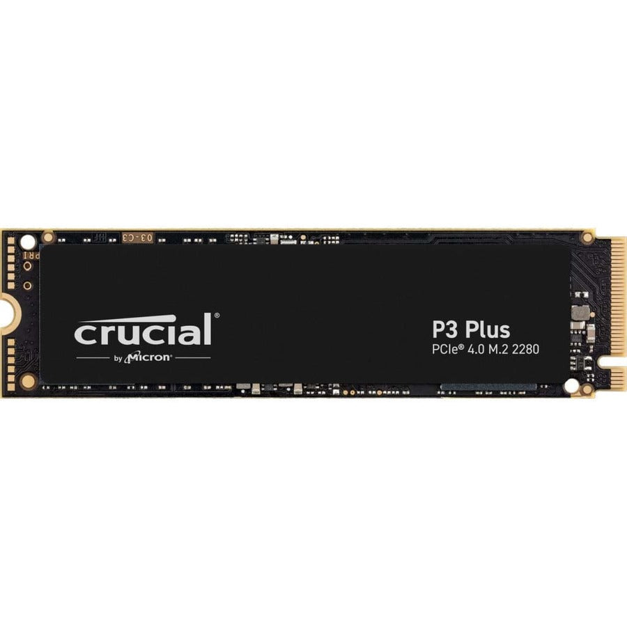 Crucial P3 Plus CT4000P3PSSD8 4 TB Solid State Drive - M.2 2280 Internal - PCI Express NVMe (PCI Express NVMe 4.0 x4) CT4000P3PSSD8