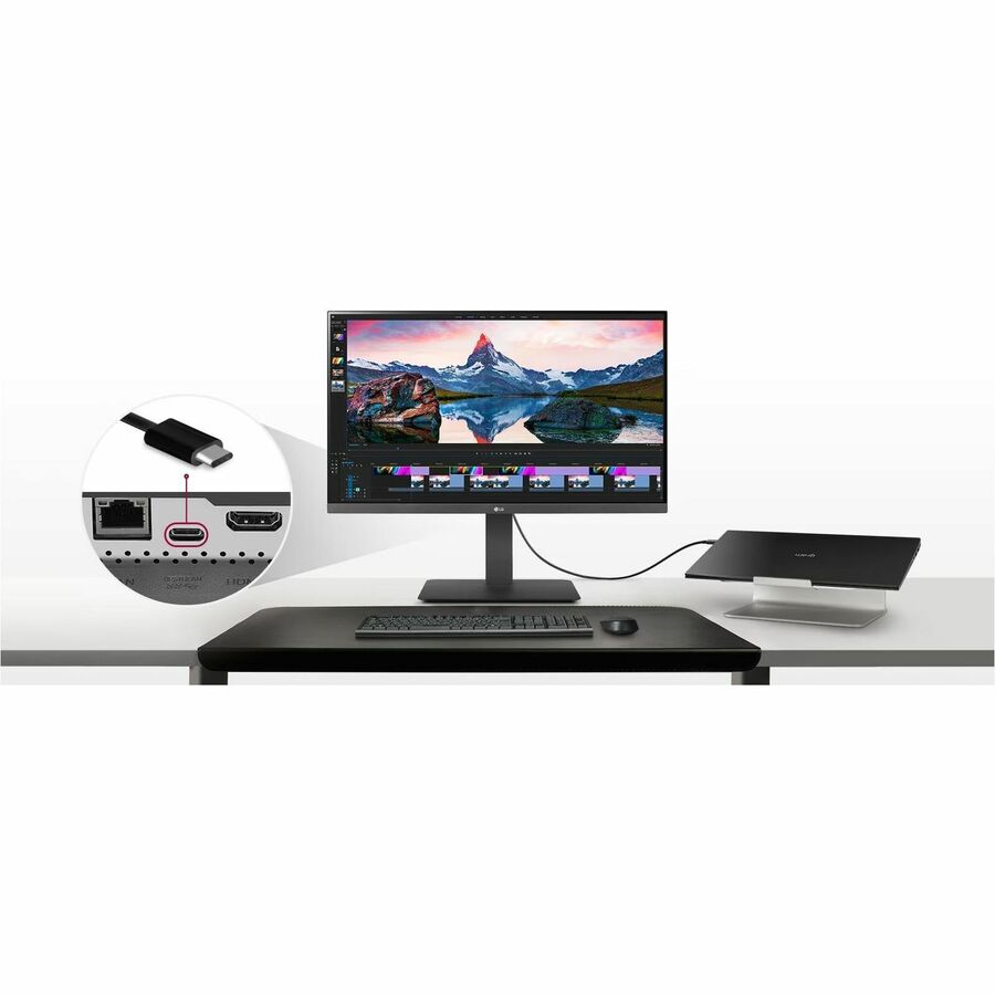 LG 24BR650B-C 24" Class Full HD LCD Monitor - 16:9 24BR650B-C
