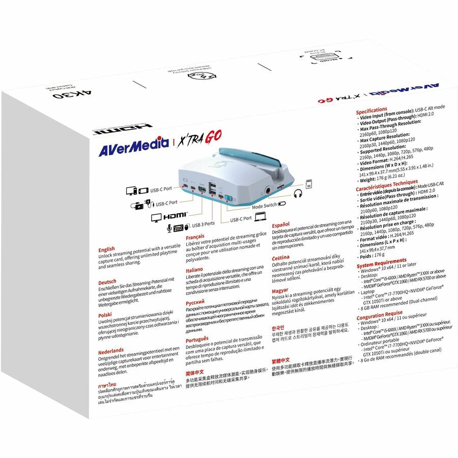 AVerMedia X'TRA GO (GC515) GC515 (White)