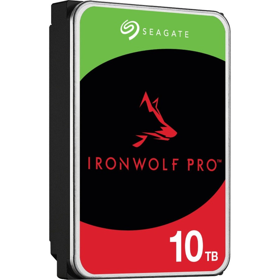Seagate IronWolf Pro ST10000NT001 10 TB Hard Drive - 3.5" Internal - SATA (SATA/600) - Conventional Magnetic Recording (CMR) Method ST10000NT001