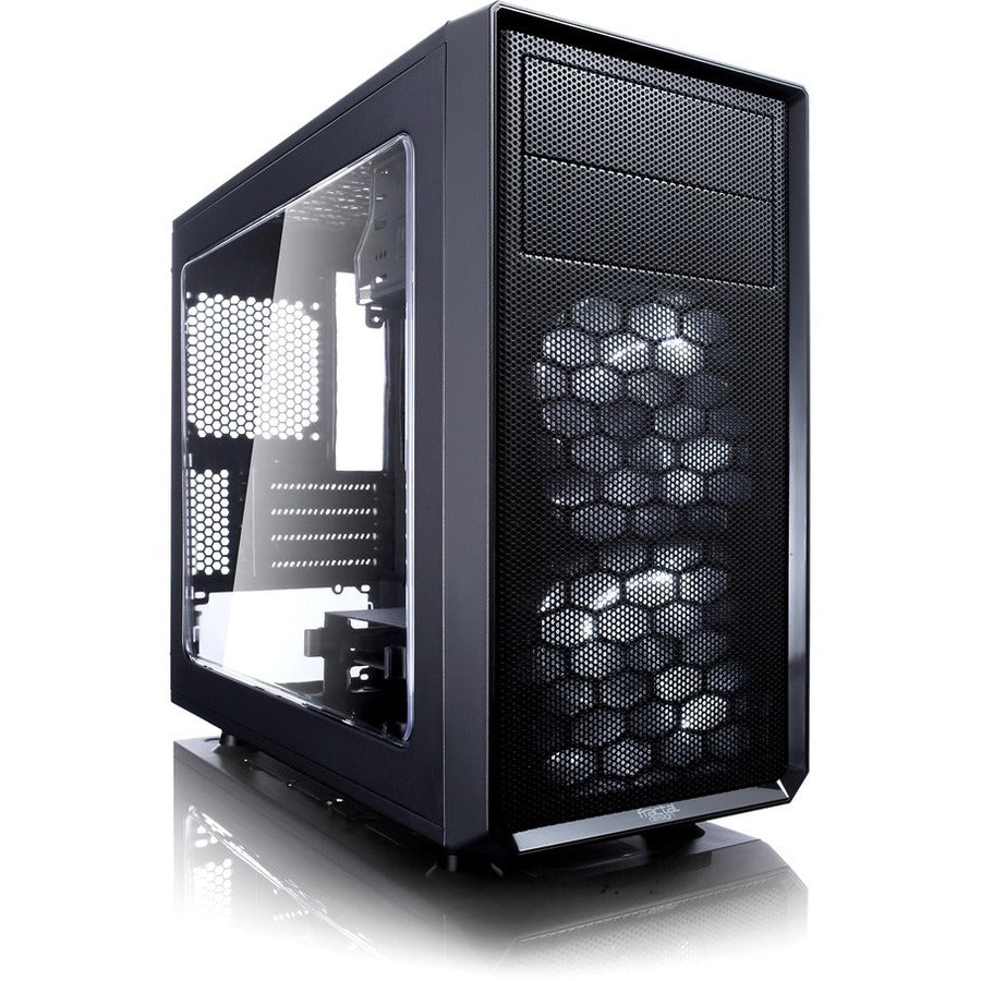 Fractal Design Focus G Computer Case with Side Window FD-CA-FOCUS-MINI-BK-W