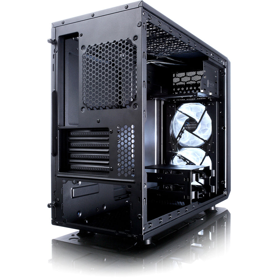 Fractal Design Focus G Computer Case with Side Window FD-CA-FOCUS-MINI-BK-W