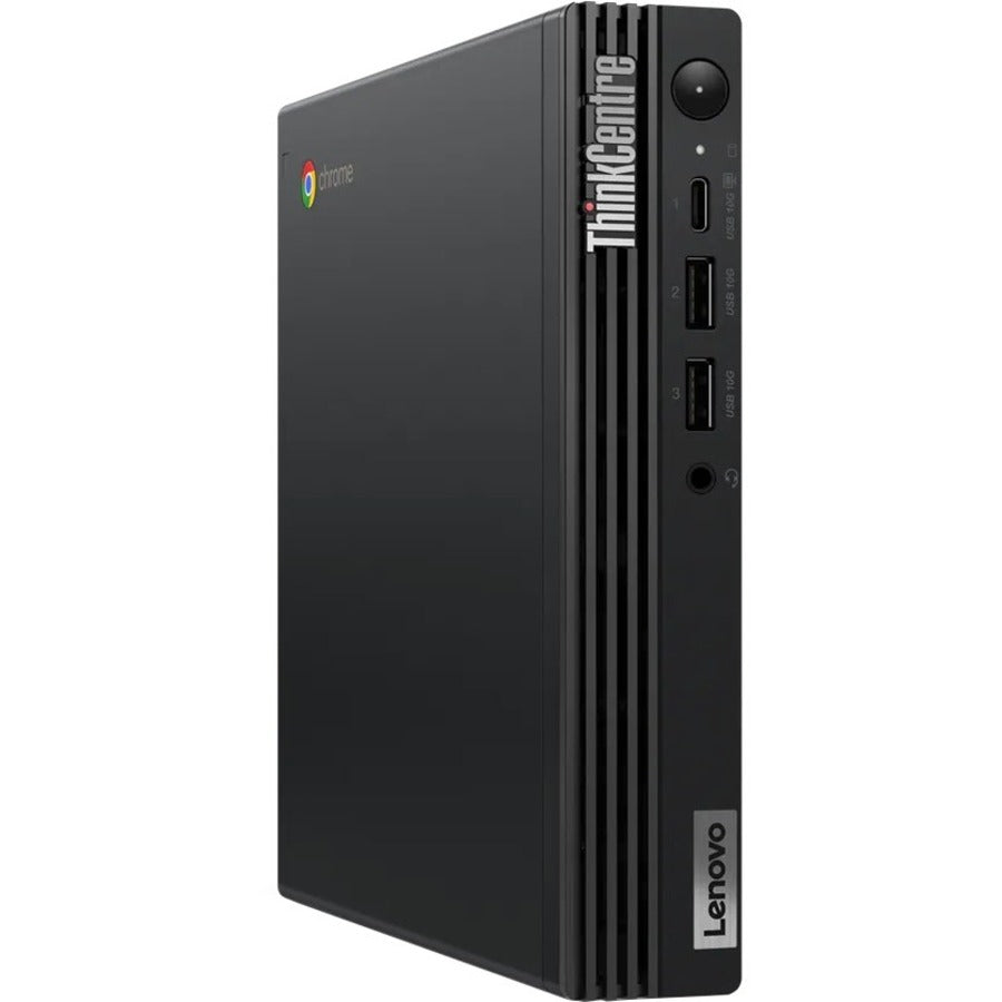 Lenovo ThinkCentre M60q 12C60006US Chromebox - Intel Celeron 7305 - 4 GB - 64 GB Flash Memory Capacity - Tiny - Black 12C60006US