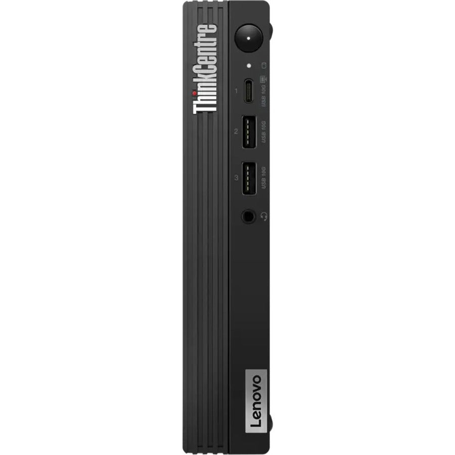 Lenovo ThinkCentre M60q 12C60006US Chromebox - Intel Celeron 7305 - 4 GB - 64 GB Flash Memory Capacity - Tiny - Black 12C60006US