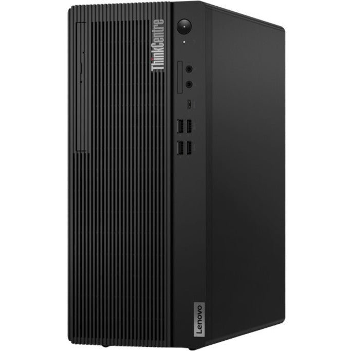 Lenovo ThinkCentre M80t Gen 3 11TE0008US Desktop Computer - Intel Core i7 12th Gen i7-12700 - vPro Technology - 16 GB - 512 GB SSD - Tower - Raven Black 11TE0008US