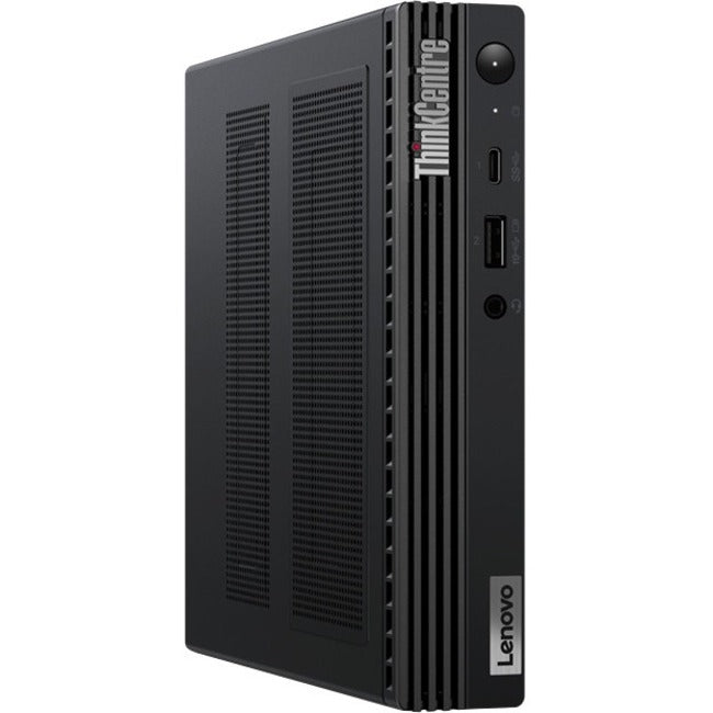 Lenovo ThinkCentre M90q Gen 3 11U5000SUS Desktop Computer - Intel Core i5 12th Gen i5-12500 - vPro Technology - 8 GB - 256 GB SSD - Tiny - Raven Black 11U5000SUS