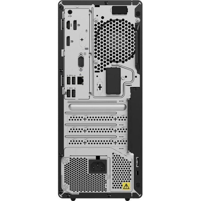 Lenovo ThinkCentre M80t Gen 3 11TE000EUS Desktop Computer - Intel Core i5 12th Gen i5-12500 - vPro Technology - 16 GB - 512 GB SSD - Tower - Raven Black 11TE000EUS