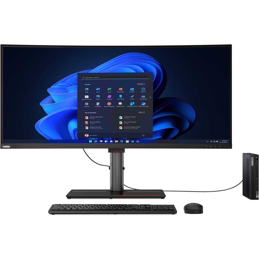 Lenovo ThinkCentre M90q Gen 3 11U5000QUS Desktop Computer - Intel Core i5 12th Gen i5-12500 - 8 GB - 256 GB SSD 11U5000QUS