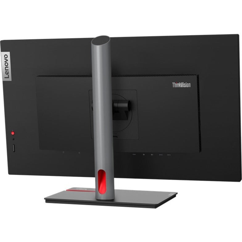Lenovo ThinkVision P27q-30 27" Class Webcam WQHD LCD Monitor - 16:9 - Raven Black 63A2ZAR1US