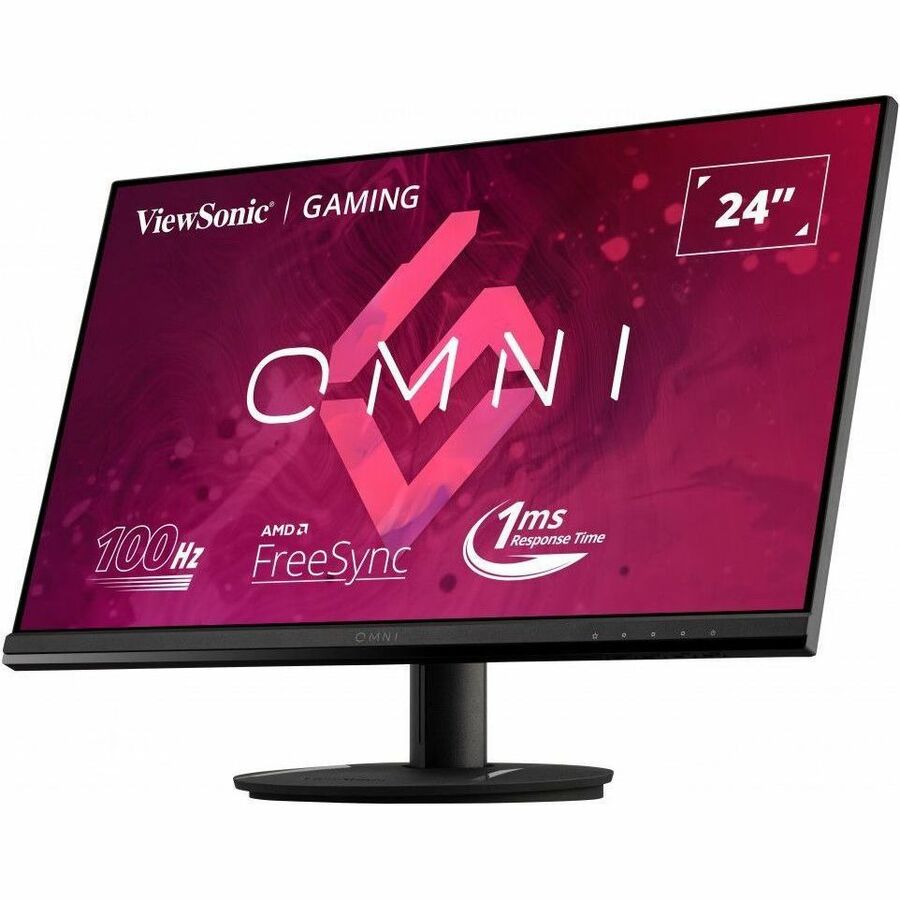 ViewSonic Entertainment VX2416 24" Class Full HD LED Monitor - 16:9 - Black VX2416