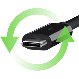 Belkin 3.1 USB-A to USB-C Cable (USB-C Cable) F2CU029BT1M-BLK