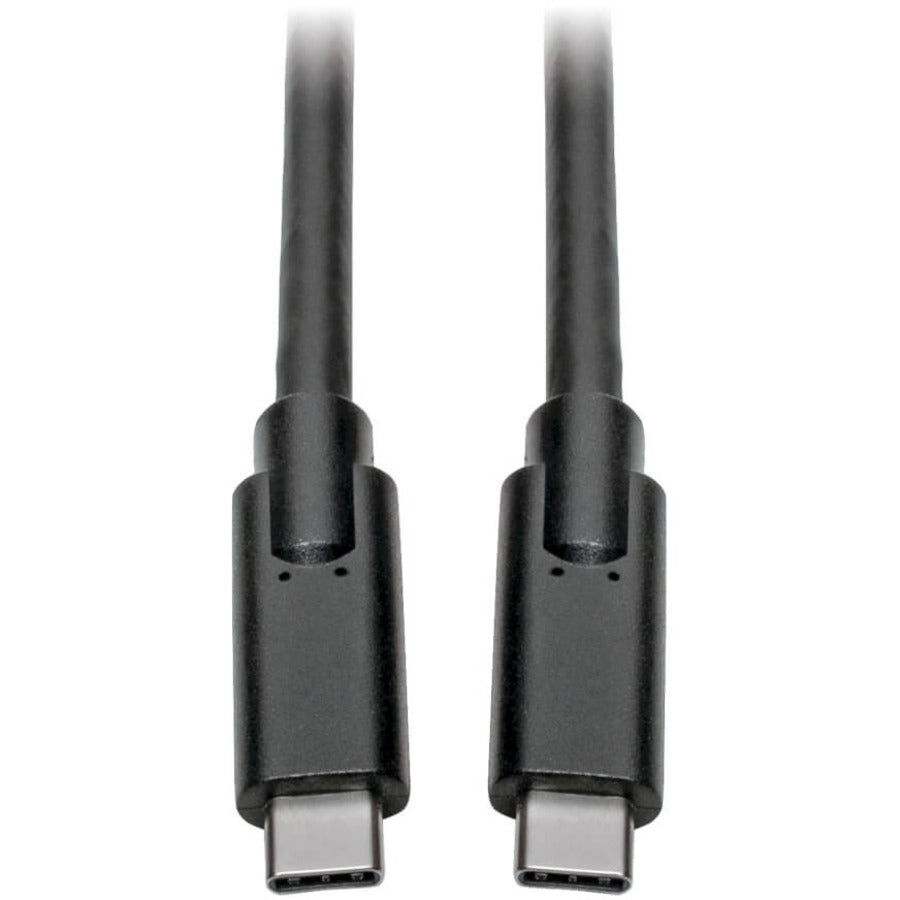 Eaton Tripp Lite Series USB-C Cable (M/M) - USB 3.2, Gen 1 (5 Gbps), Thunderbolt 3 Compatible, 10 ft. (3.05 m) U420-010