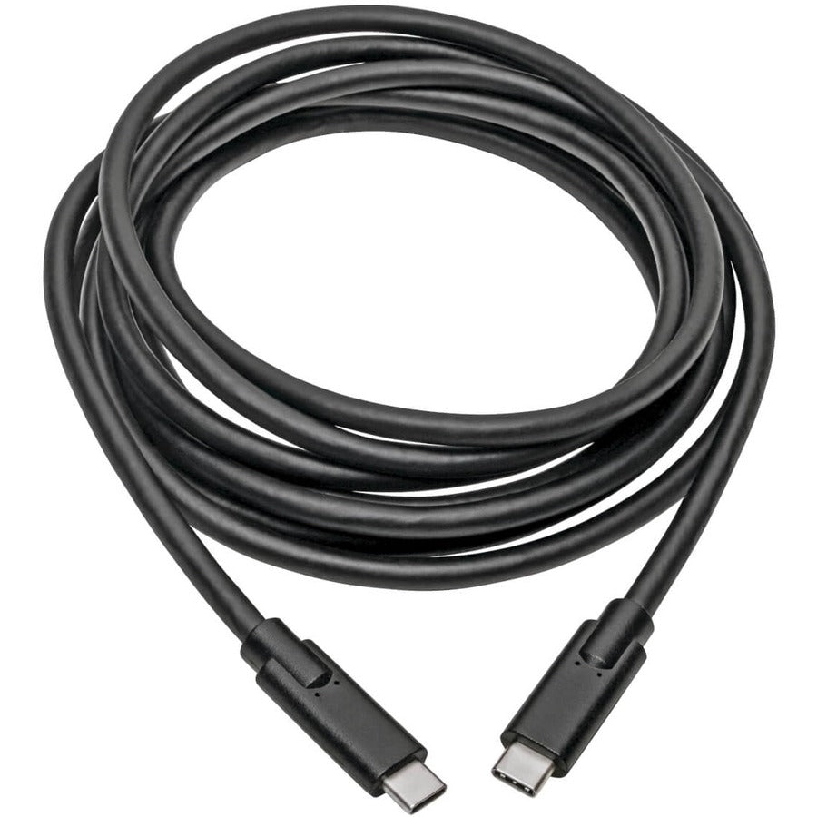 Eaton Tripp Lite Series USB-C Cable (M/M) - USB 3.2, Gen 1 (5 Gbps), Thunderbolt 3 Compatible, 10 ft. (3.05 m) U420-010